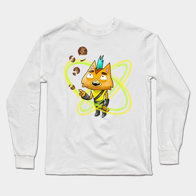 Little Cato Final Space Long Sleeve T-Shirt by DoodleJob